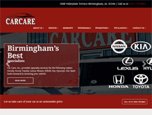 Tablet Screenshot of carcarehonda.com